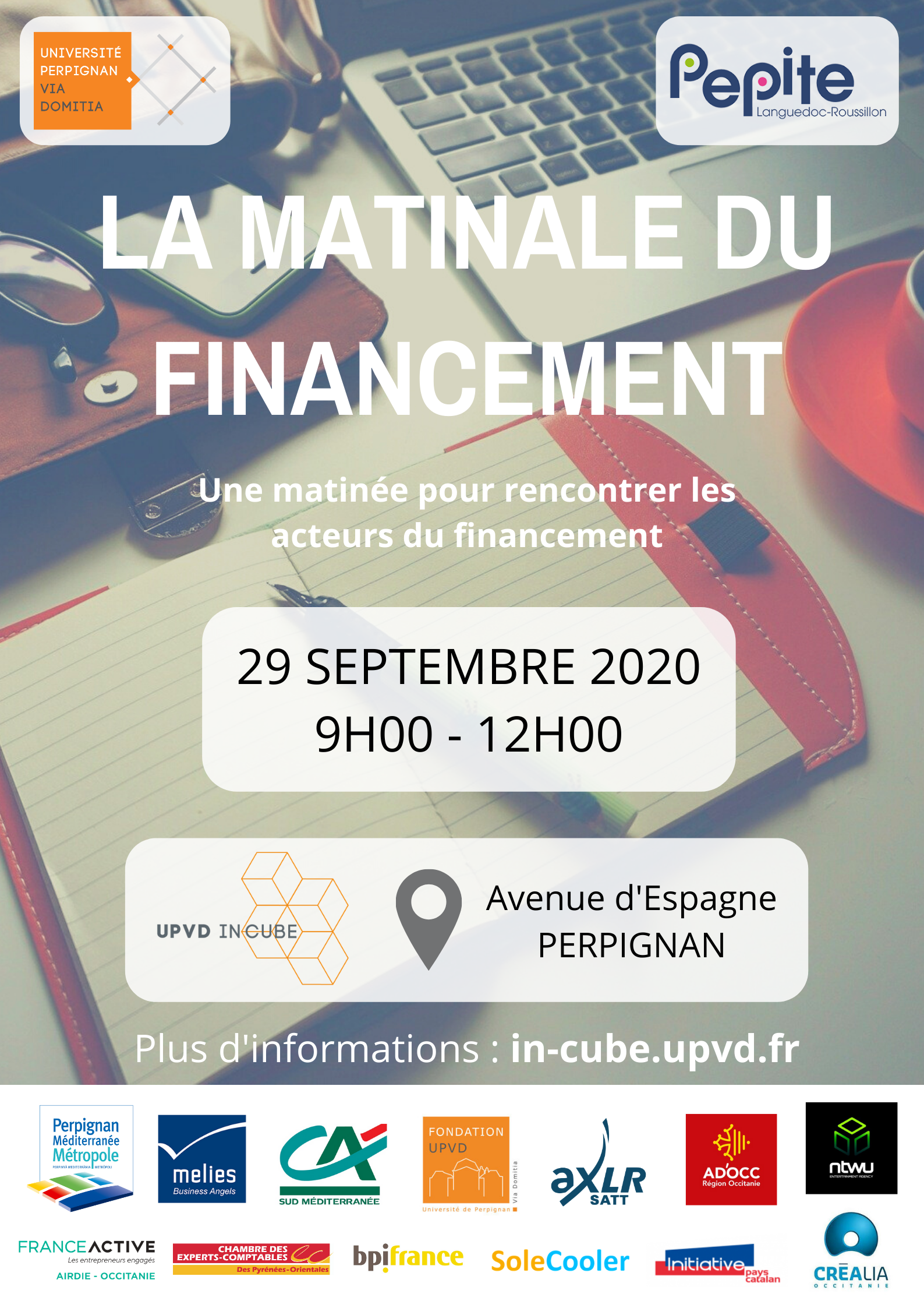 Affiche Matinale du Financement