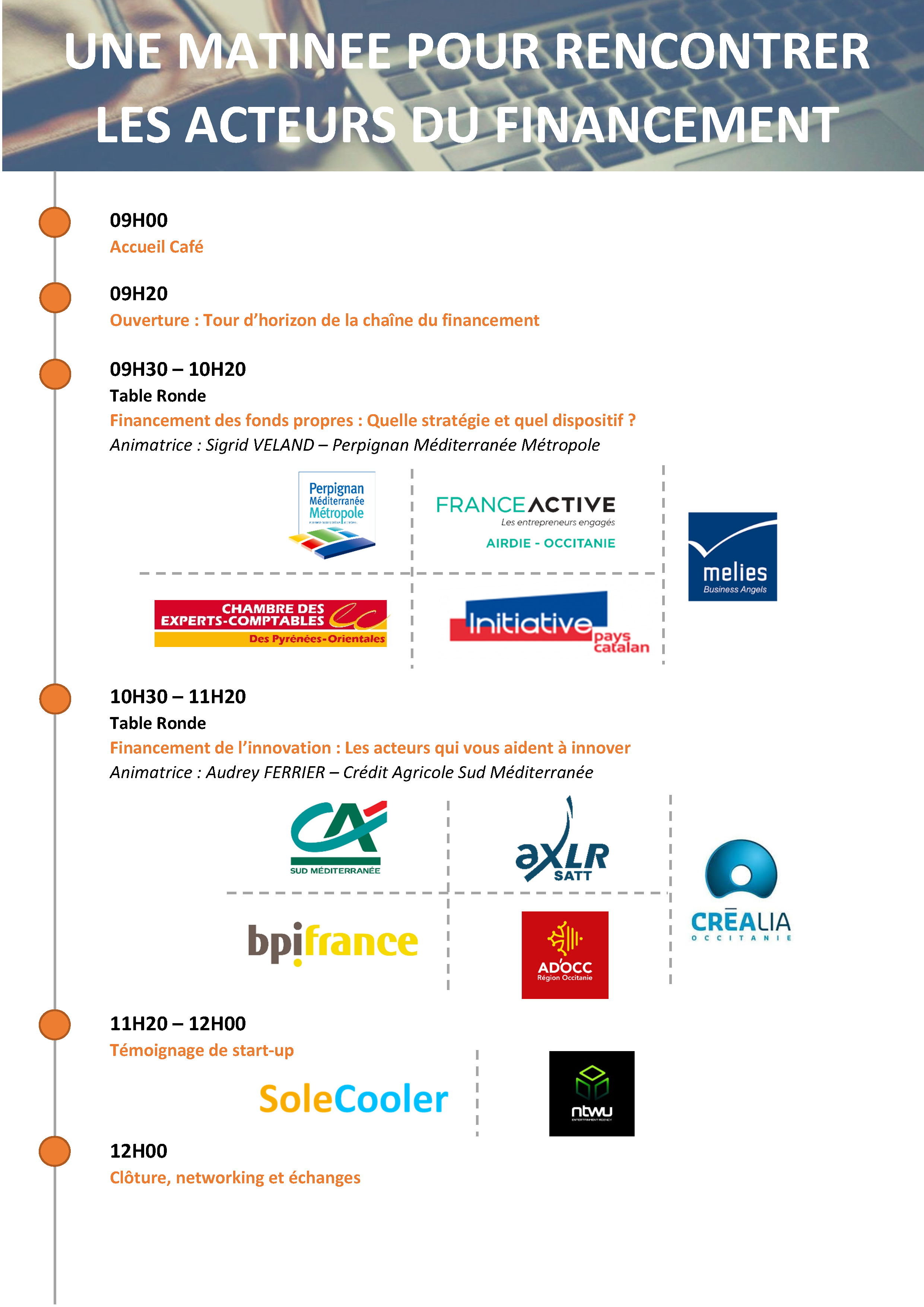 Programme Matinale du Financement