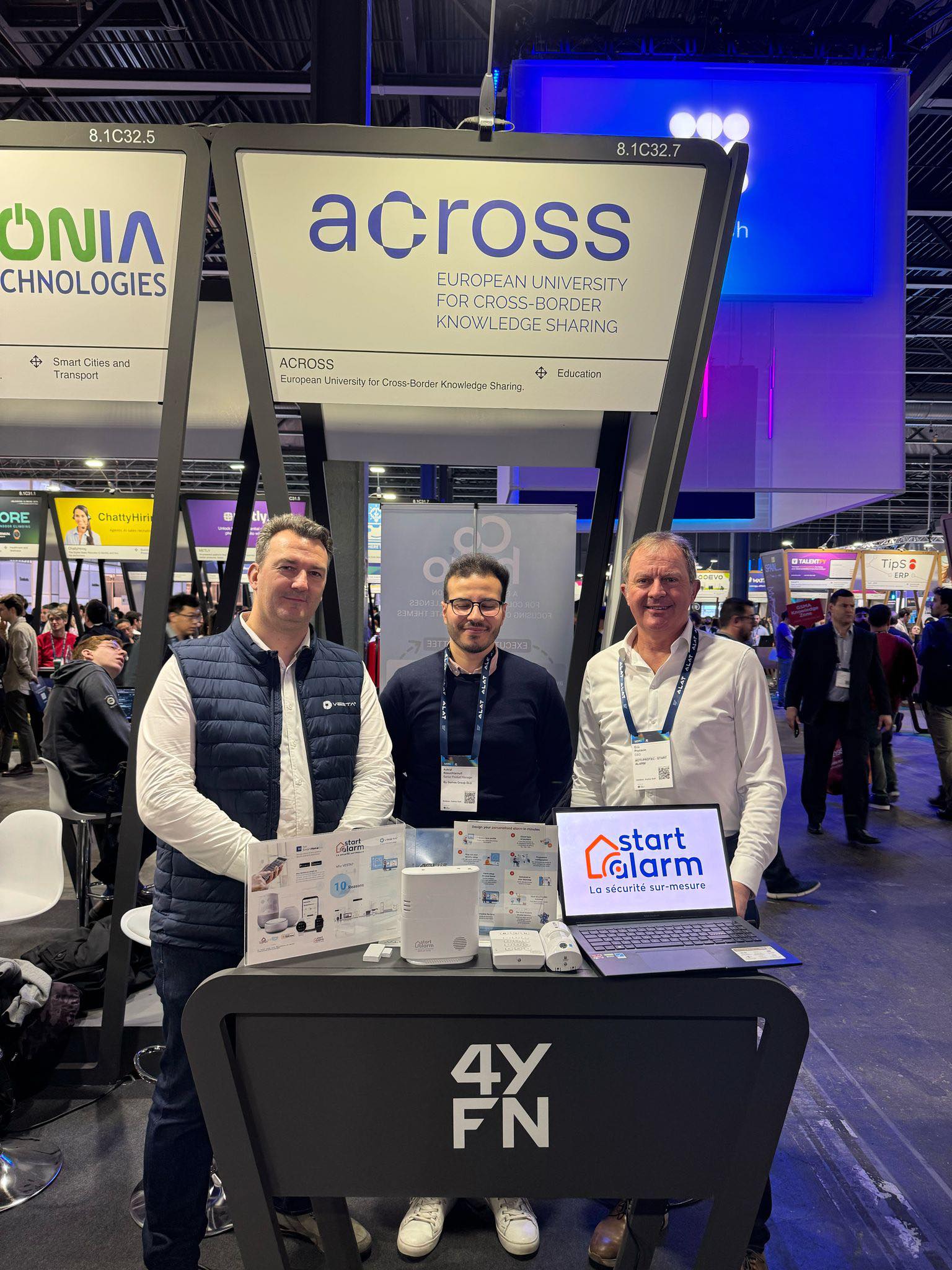 Les start-up accompagnées par UPVD IN CUBE rayonnent au 4YFN 🚀
