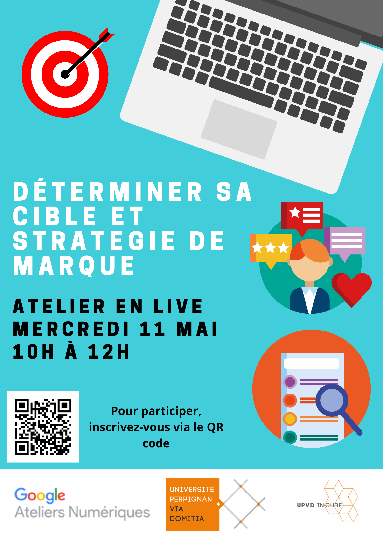 Affiche Communication Atelier Google