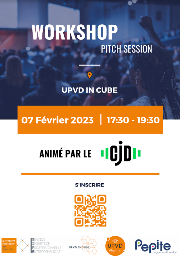 Affiche pitch session CJD